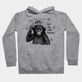 Spirit Animal - Monkey Hoodie